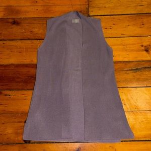 Lilac or muted purple tunic sweater or top. Layering, spring, office, classic